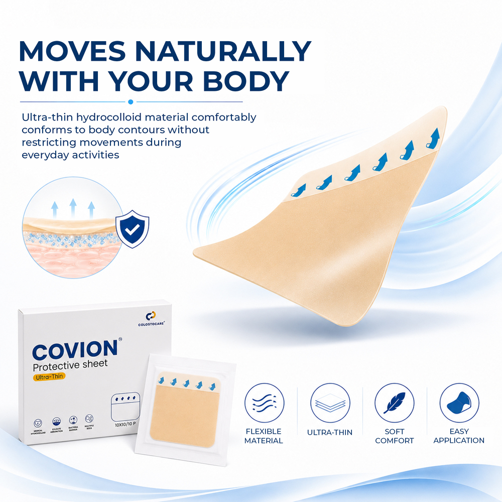 10x10 cm Colostocare Protective Wound Dressing Sheet
