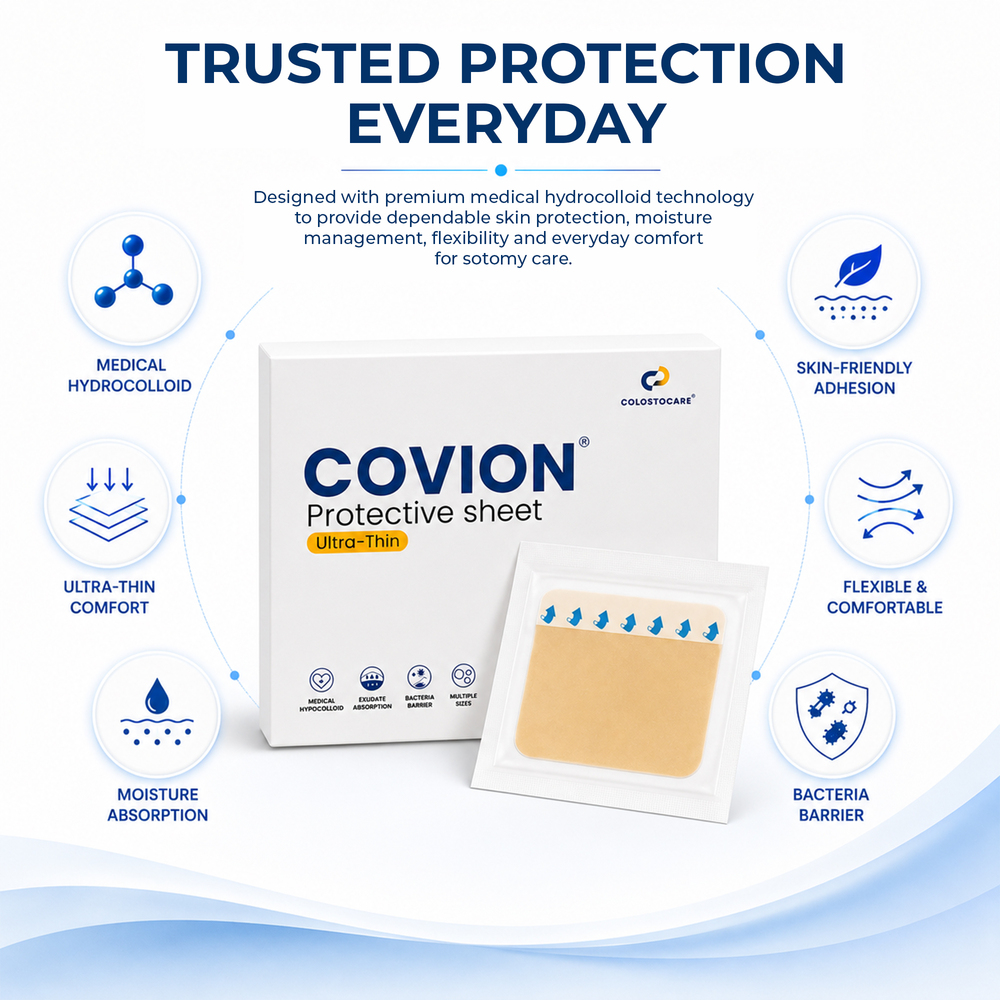 10x10 cm Colostocare Protective Wound Dressing Sheet