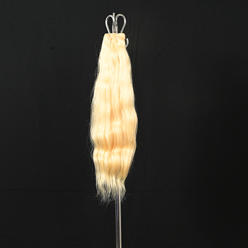 22 Inches Single Drawn Weft Natural Deep Curly Hair Wig