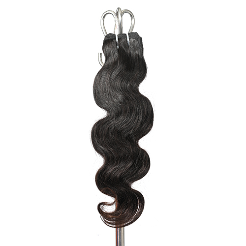 22 Inches Single Drawn Weft Natural curly Hair Wig