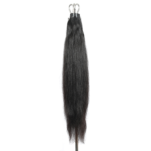 613 18 Inches Single Drawn Bulk Hair Remy Hair Bleached Hair Wig