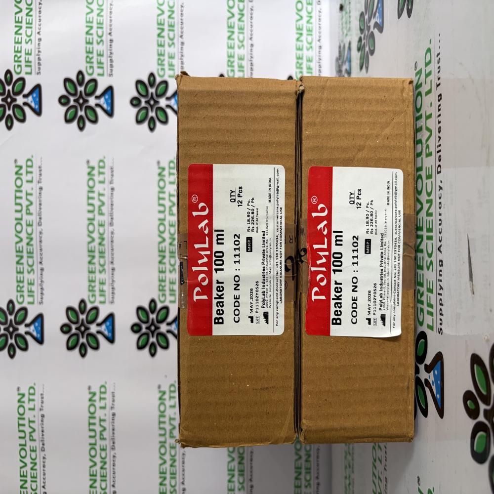 Beaker 100ml Polylab