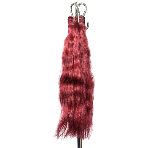 22 Inches Double Drawn weft Remy Hair Bleached Hair Wig