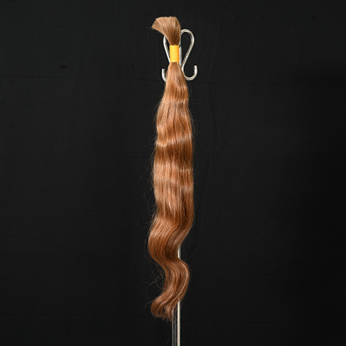 20 Inches Single Drawn Weft Remy Hair Bleached Hair Wig