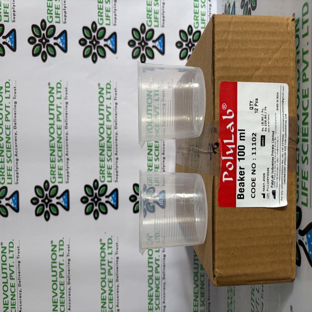 Beaker 100ml Polylab