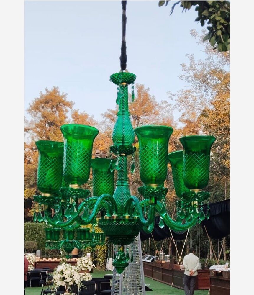 Green Chandelier