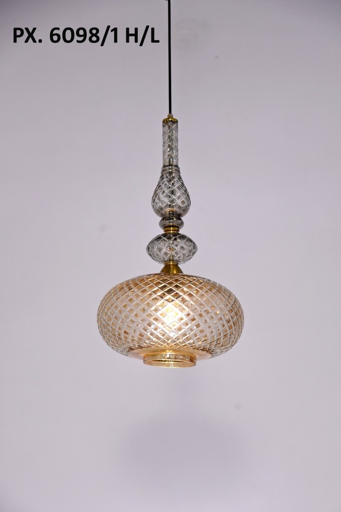 Cut Glass Hanging Light