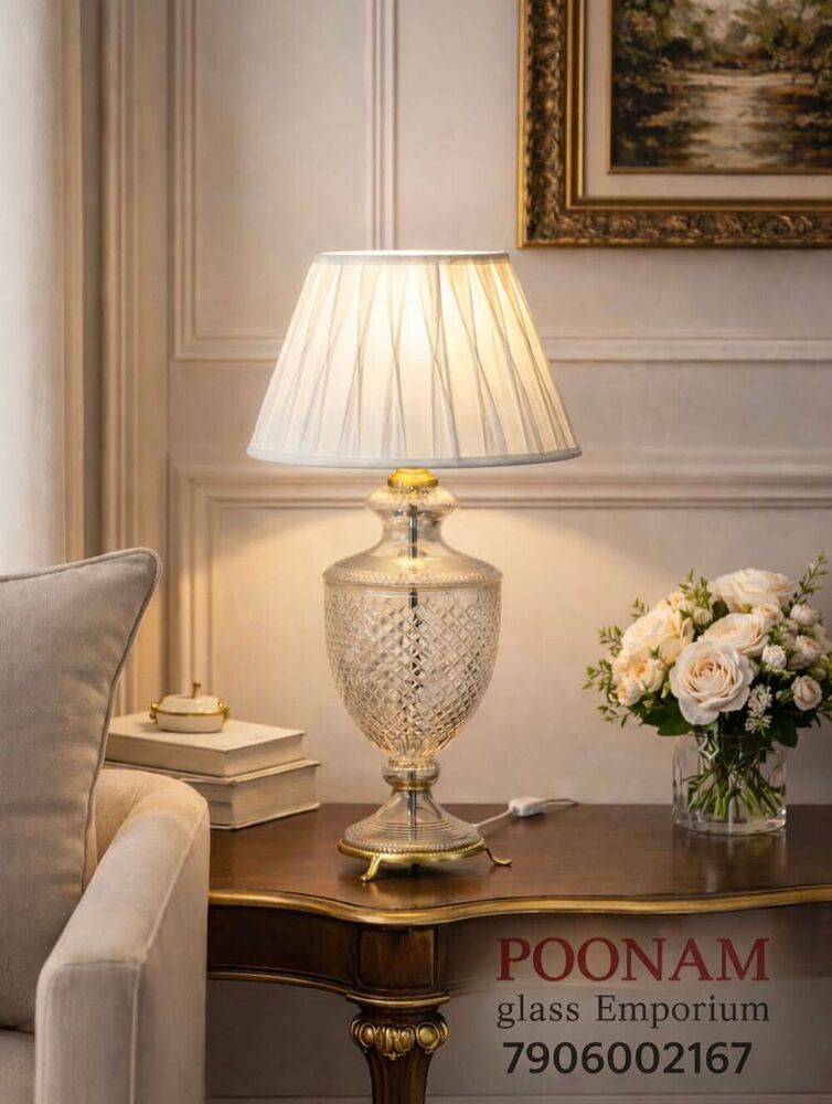 Trophy Brass Table Lamp