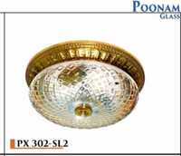 Diamond Curve Ceiling Light