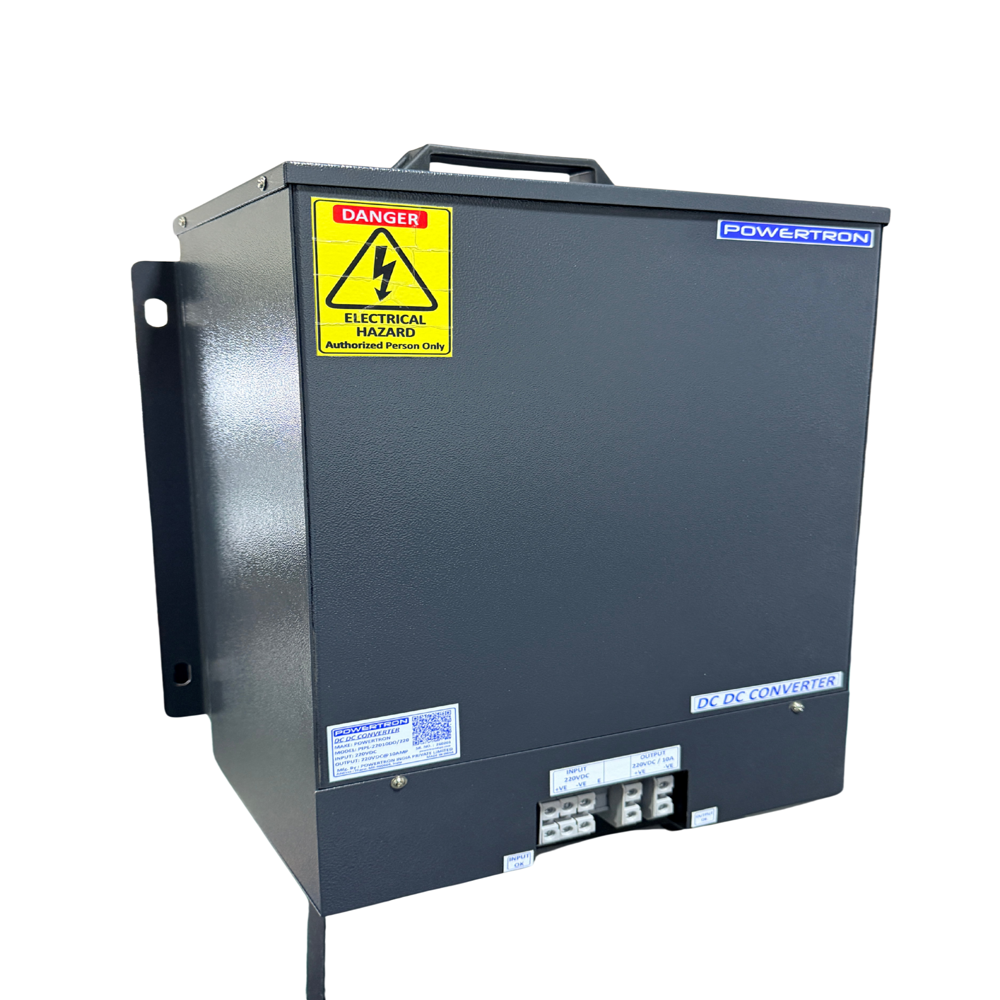 Enclosed Panel Mount DC to DC Converter for Industrial Test Equipment