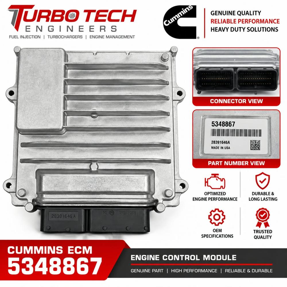 Cummins Ecm 5348867 Engine Control Module - Country Of Origin: India