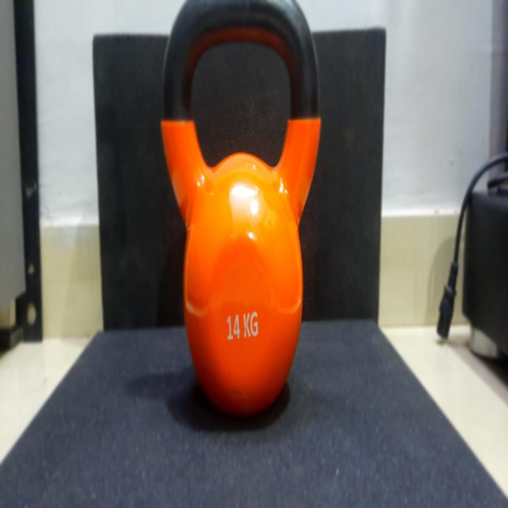 Vinyl Coated Kettlebell - Application: Gain Strength