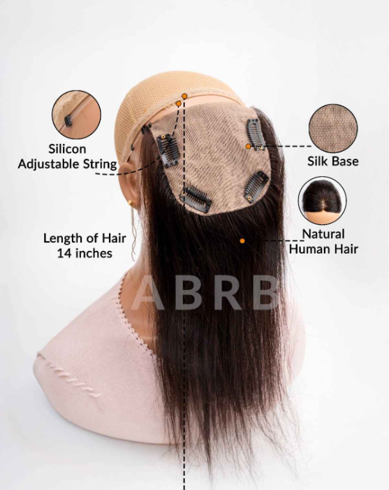 4x4 Skin Base Topper With Silicon Adjustable String - Color: Black