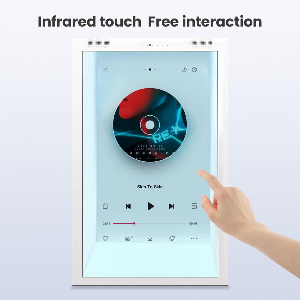 86 Inch 3D Holographic Product Showcase Transparent LCD Interactive Display