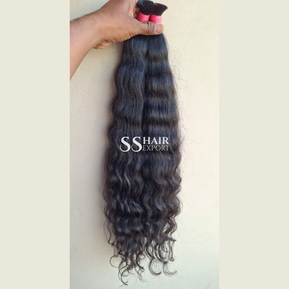 Afro Kinky Curly Bulk Human Hair Indian Hair Natural Unweft Weaving Braids