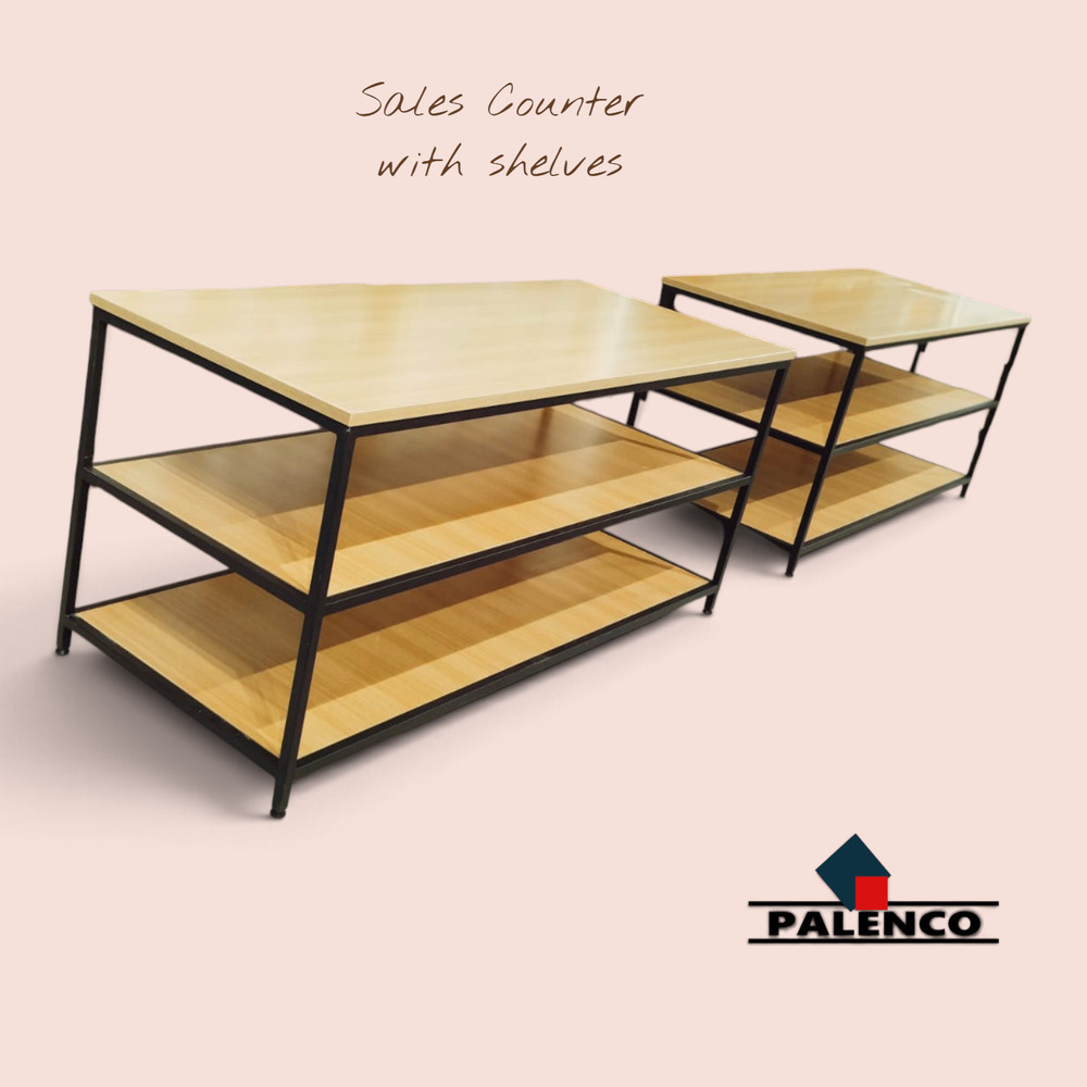 Sales Counter with Shelves