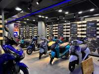 Yamaha Bikes Display Rack