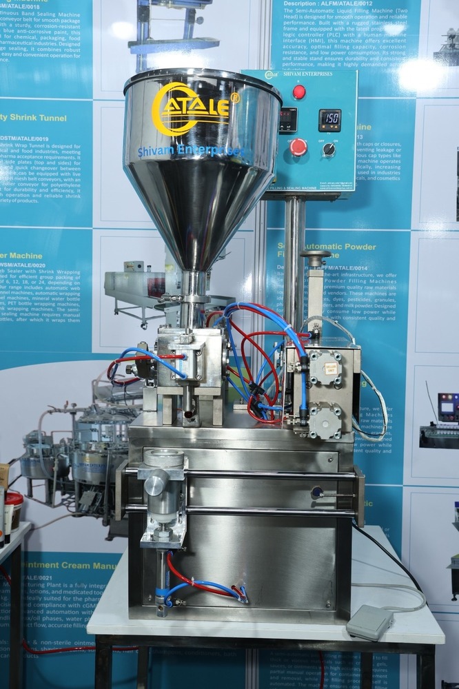 Chuna Tube Filling And Capping Machine