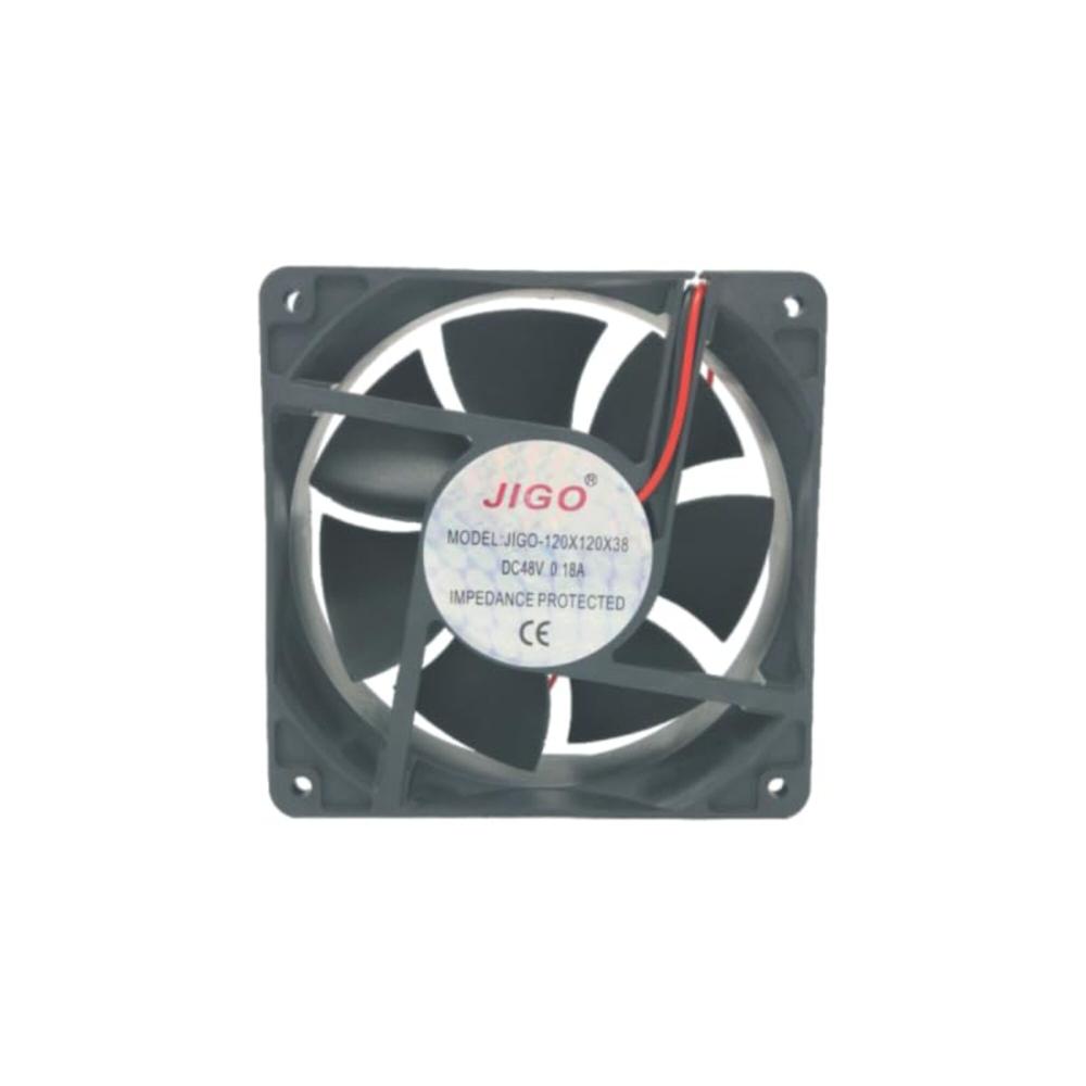 JIGO JIGO-120X120X38 220/240V AC 0.125/0.14A 12038mm Ball Bearing Industrial Axial Cooling Fan
