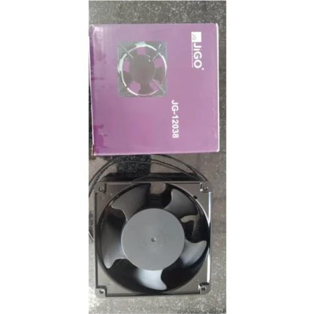 JIGO JIGO-120X120X38 220/240V AC 0.125/0.14A 12038mm Ball Bearing Industrial Axial Cooling Fan