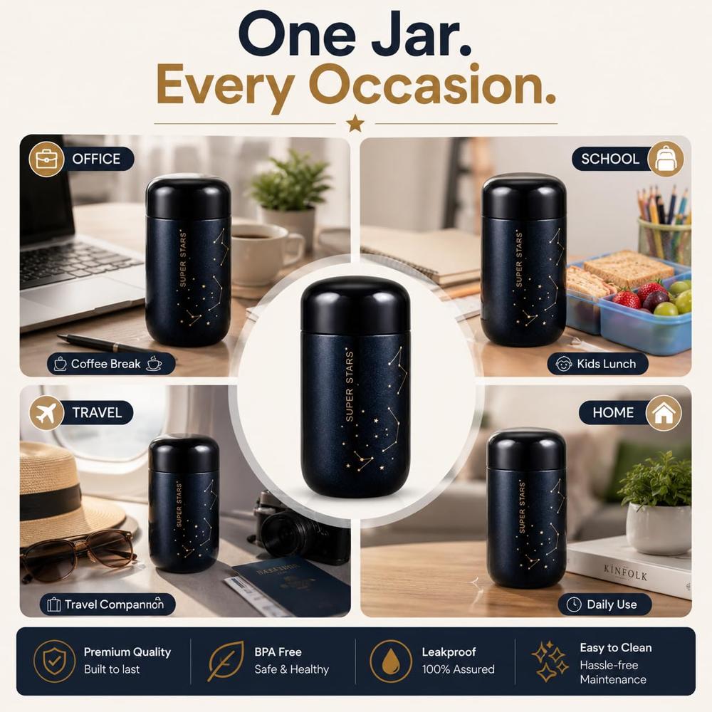 Cherrybox Foldable Water Bottles - 500 Ml | Bpa Free Reusable Silicone, Unicorn Color, Round Shape, Ideal For Travel, Gym, Camping, And Hiking
