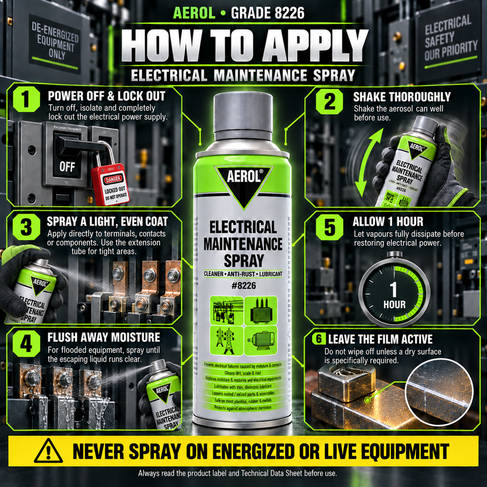 Aerol Electrical Maintenance Spray Grade 8226