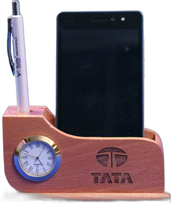 Natural Wooden Pen Stand 2016 Mini