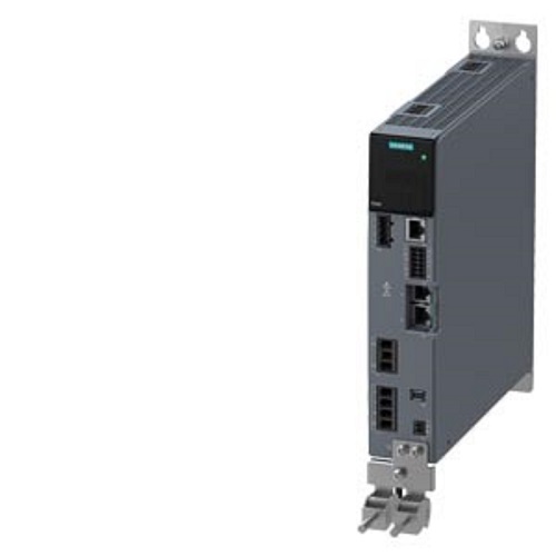 Siemens, Sinamics S210 Series 6Sl3210-5He10-4Uf0, 0.4 Kw Ac Servo Drive, 3-Phase Ac 380-480 V Input, Profinet Communication, Ip20 - Application: High-Dynamic Positioning