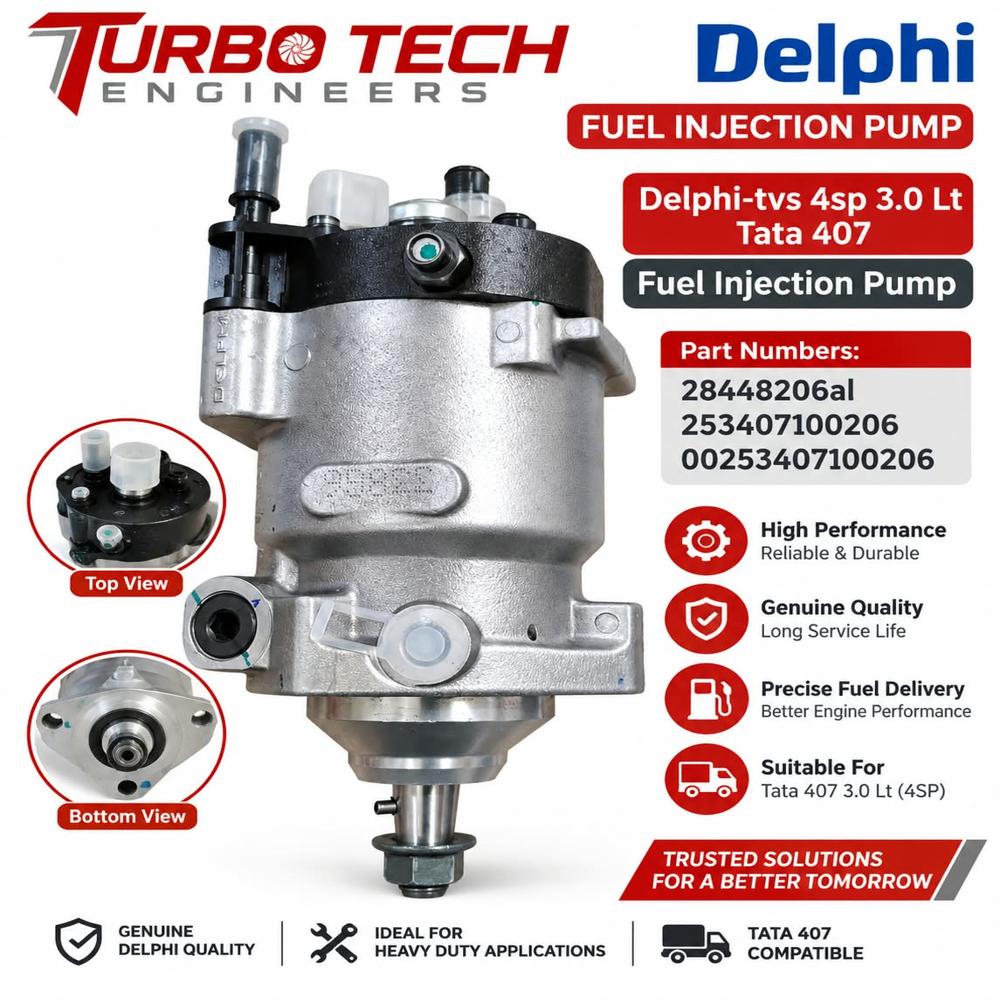 Delphi TVS 4SP 3.0 Ltr Tata 407 Fuel Injection Pump