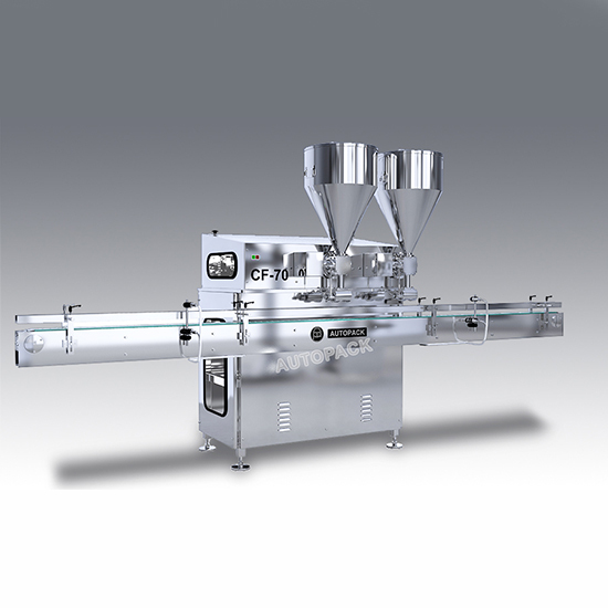 Automatic Twin Head Cream Filling Machine