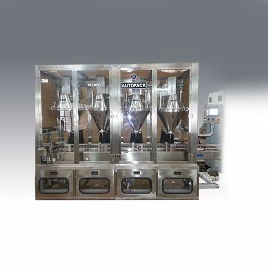 Automatic Linear Powder Filling Machine