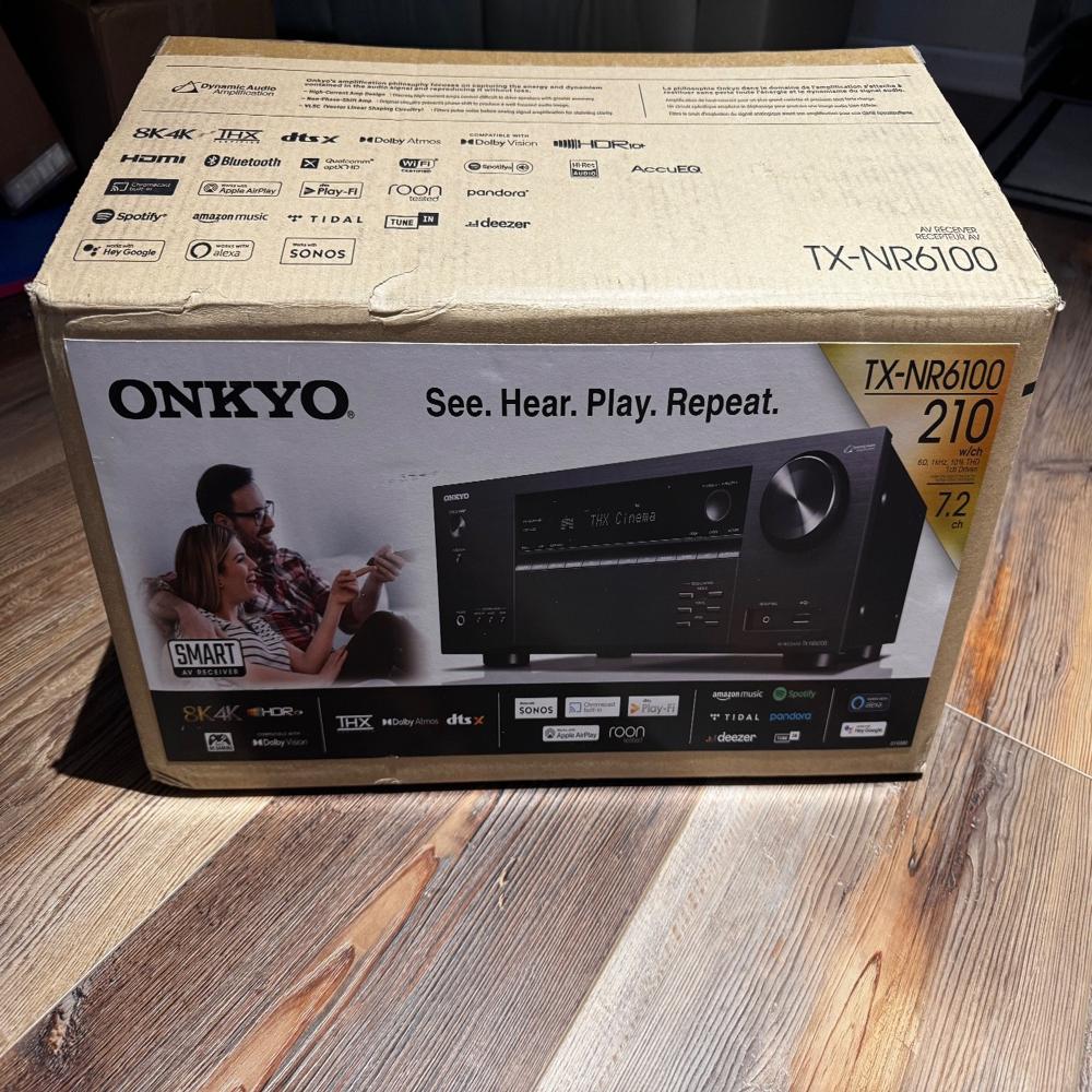 Onkyo TX-NR6100 7.2-Channel THX Certified AV Receiver