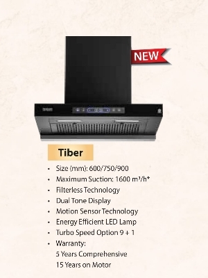 Tiber Bldc-90 Kitchen Chimney