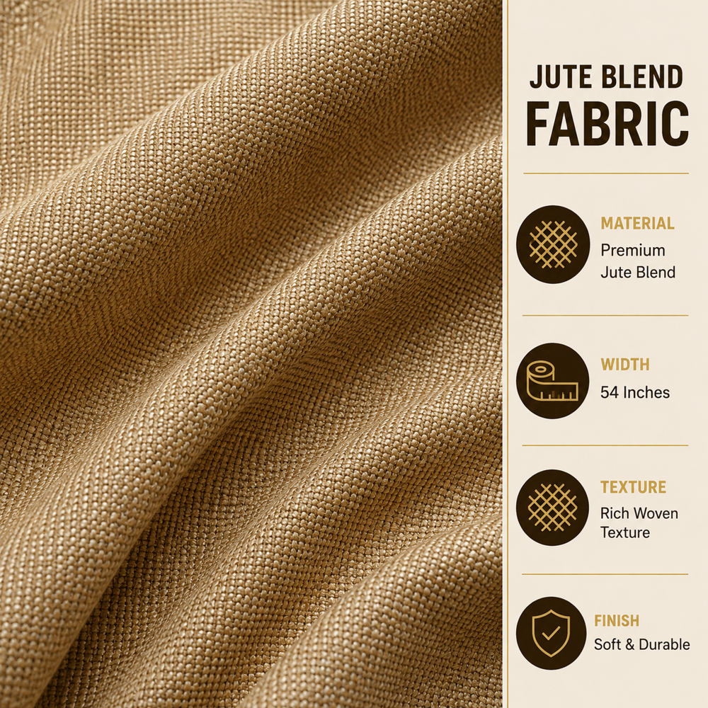 Jute Blend Sofa Fabrics