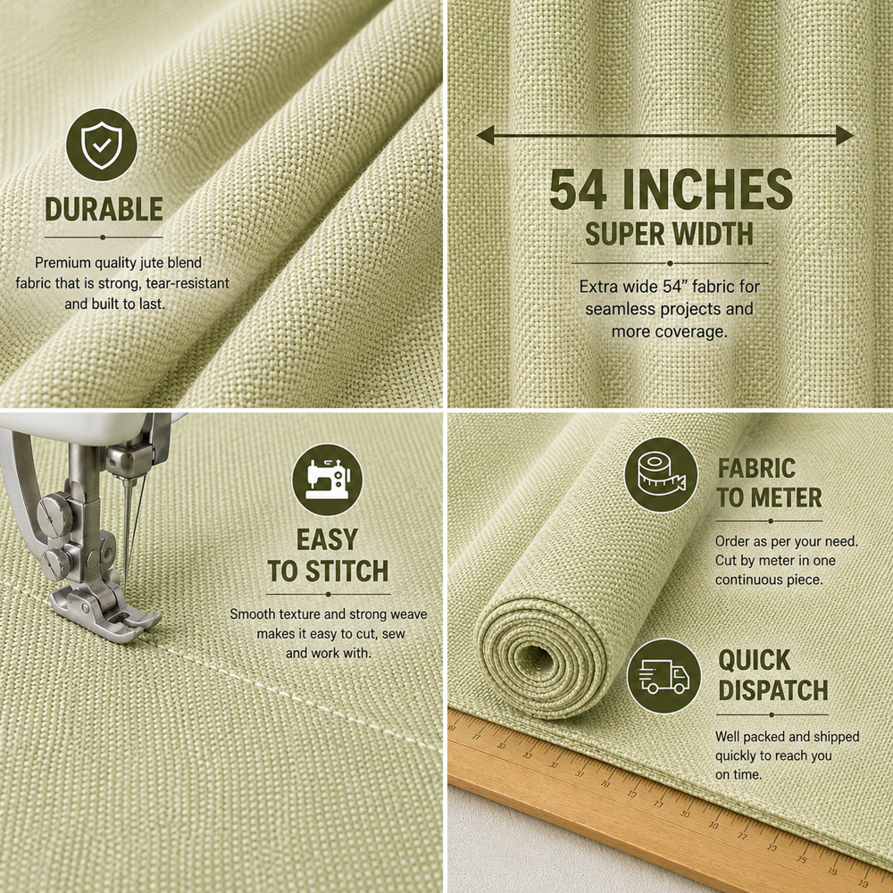 Pista Jute Sofa Fabric