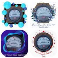 Dwyer Magnehelic Differential Pressure Gauge 0a  200 Inch of Water Supplier & Wholesaler India