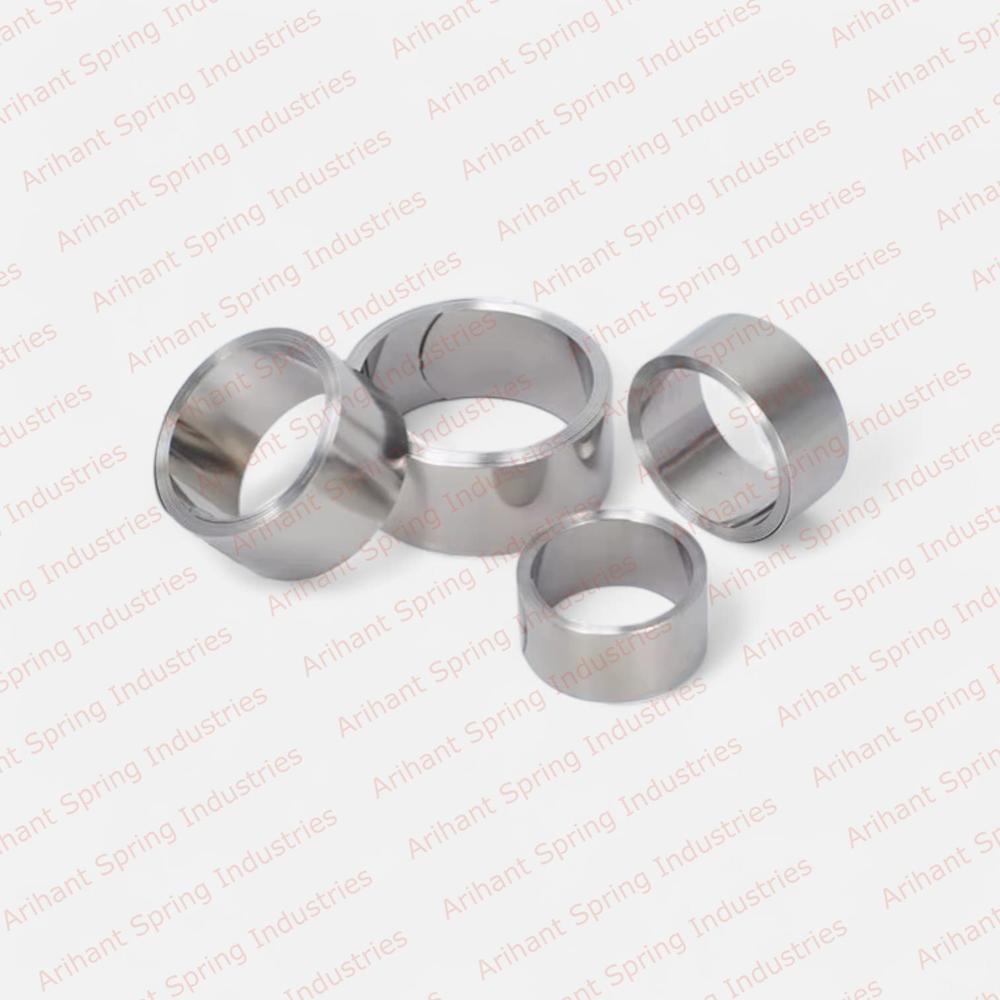 Constant Force Spring For Connector - Stainless Steel 180x6.35 Mm, Golden Copper Brown Finish, 20000 Cycle Fatigue Tested