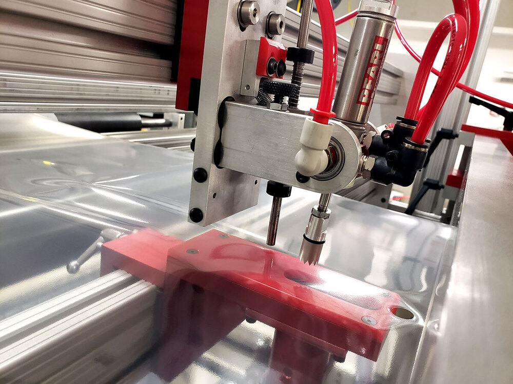 Pneumatic Toggle Press