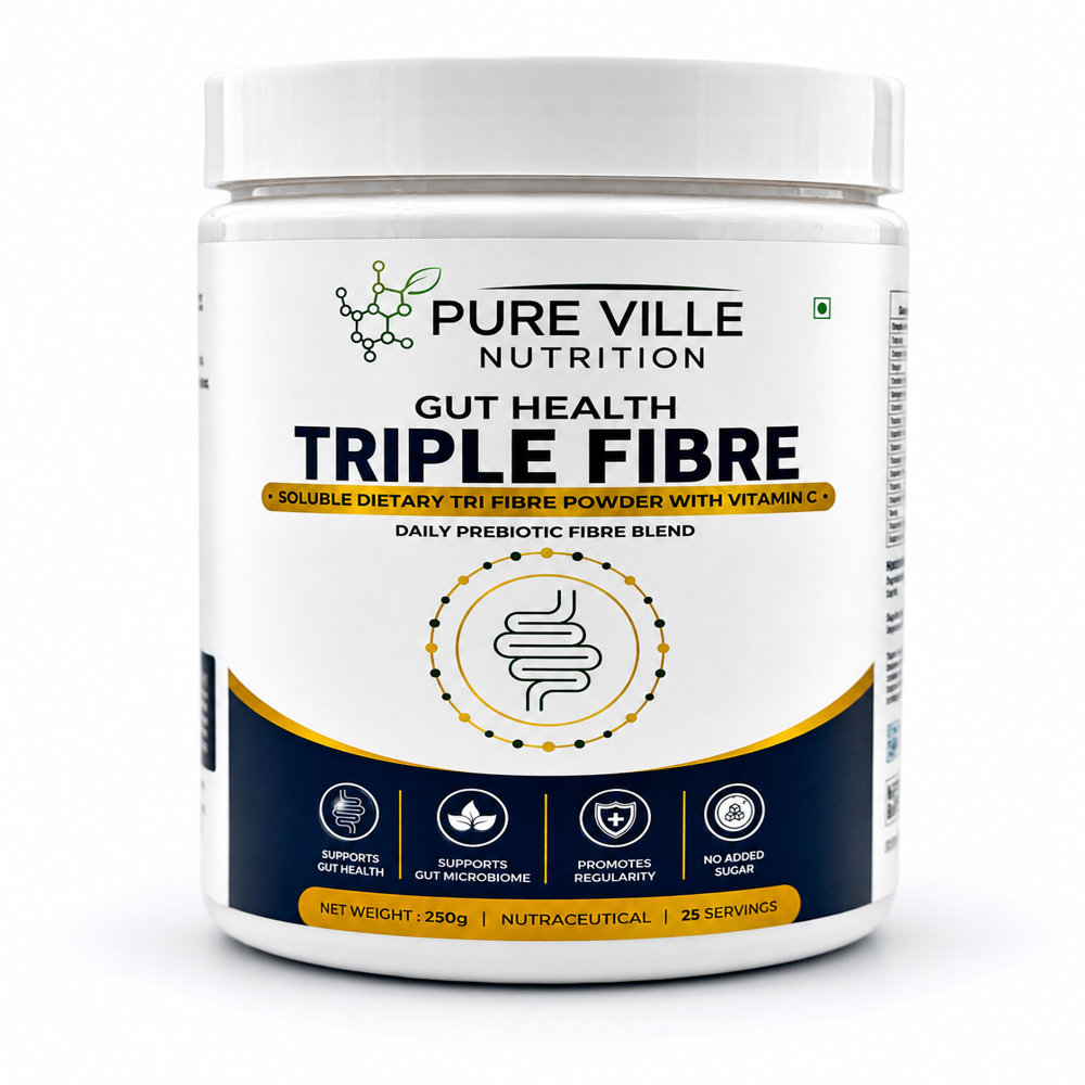 Pure Ville Nutrition Gut Health Triple Fibre