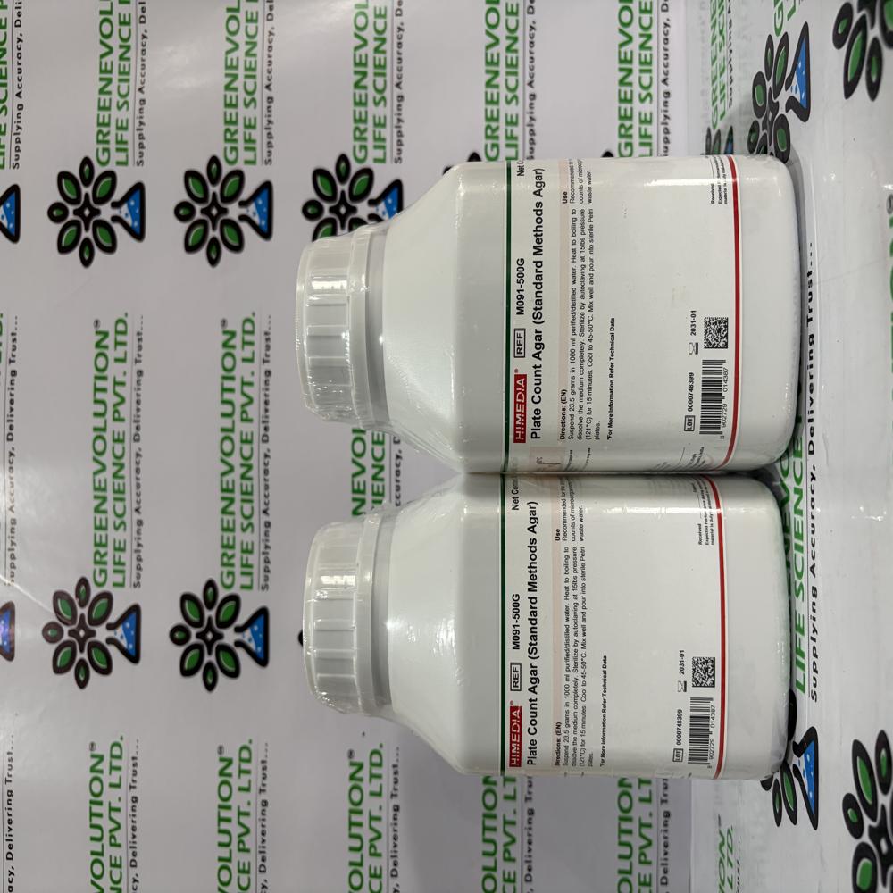 Plate Count Agar Standard Methods Agar - Packaging Type: Plastic Bottle