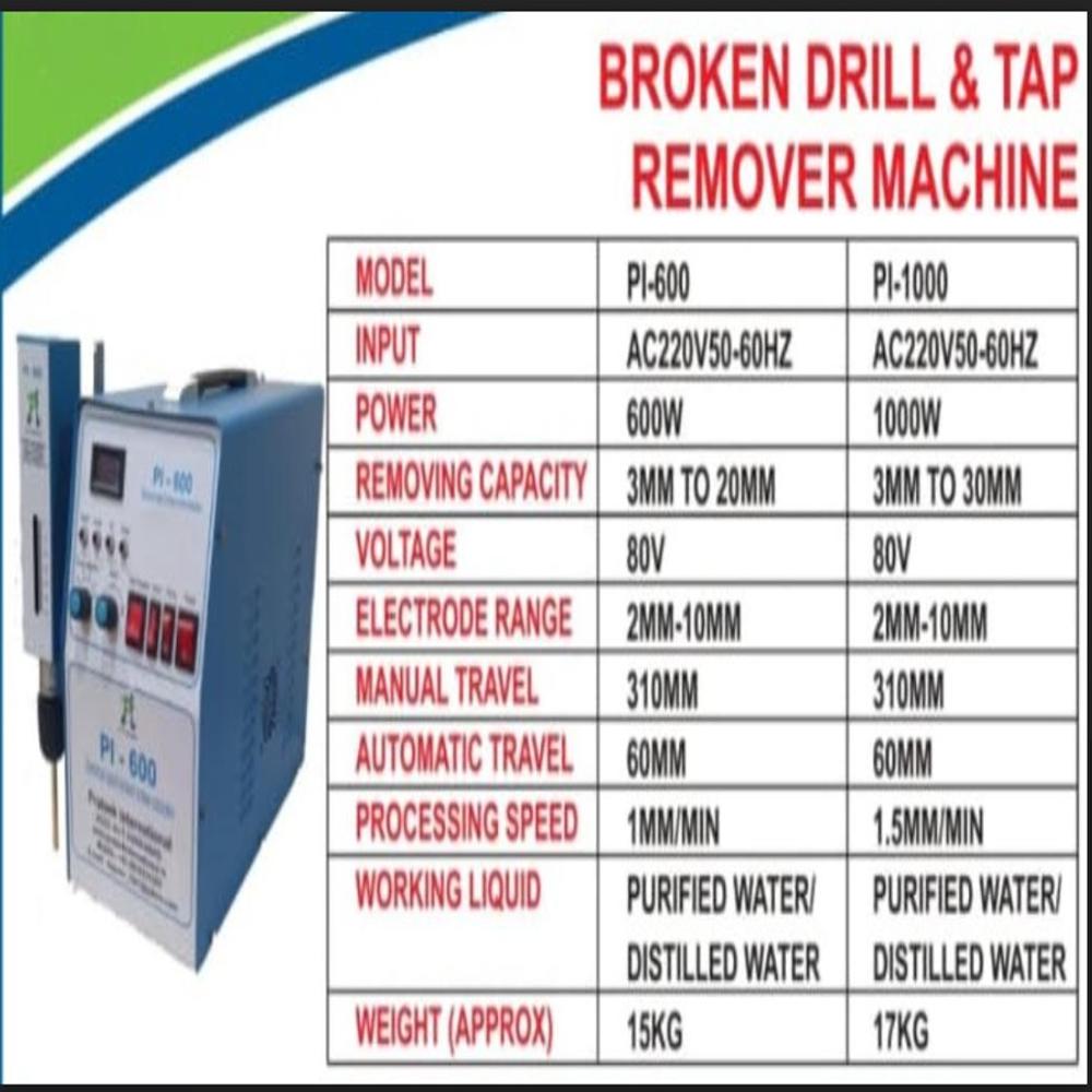 TAP Remover Wedm Machine