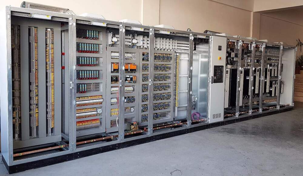 Automatic Electric Motor Control Panel