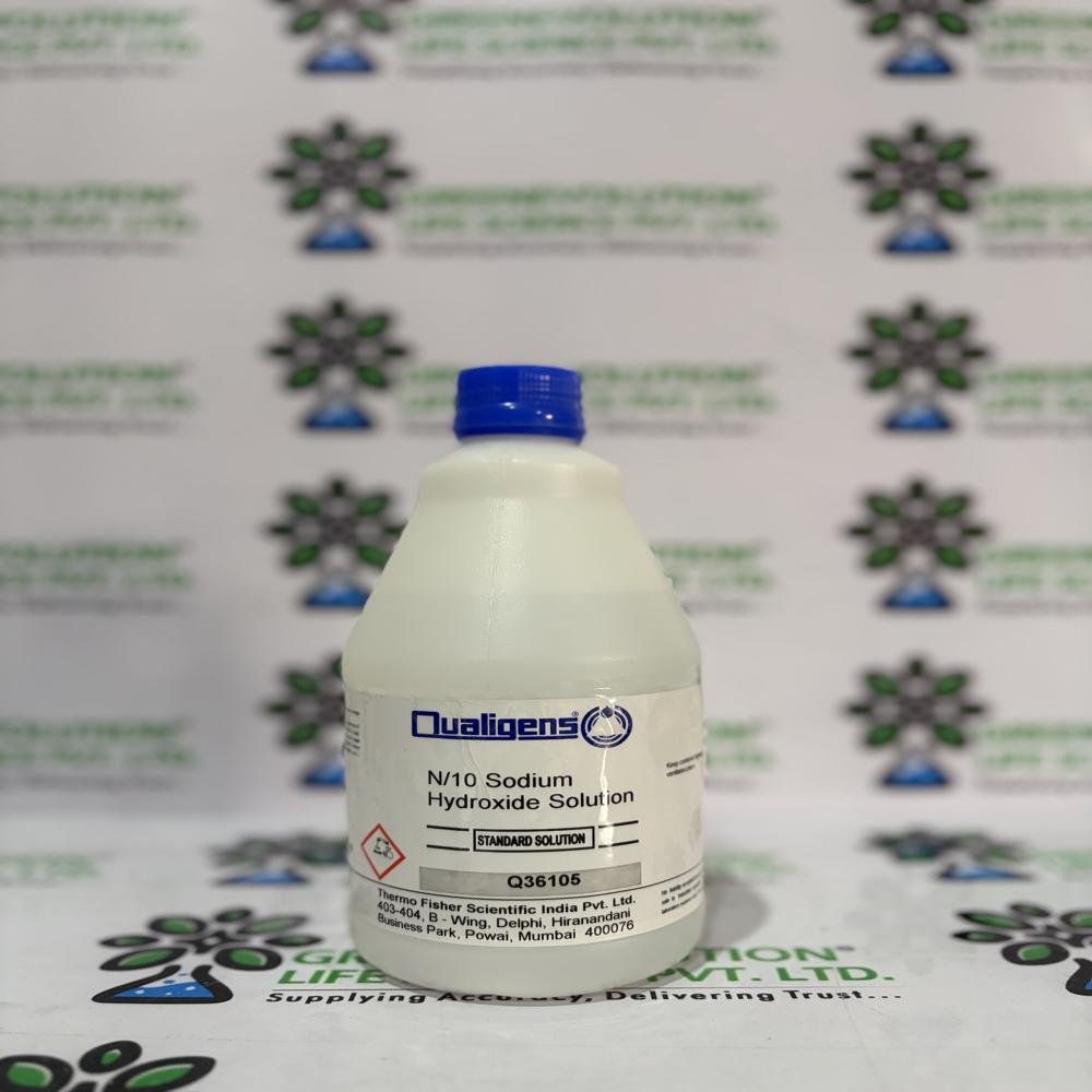 Sodium Hydroxide N/10 Solution 500ml - Application: Analytical Chemistry