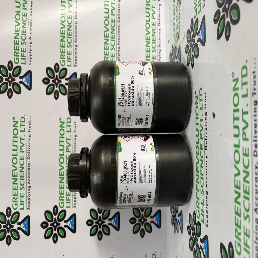 Hydrogen Peroxide 50% Emplura - Application: Laboratory Reagent