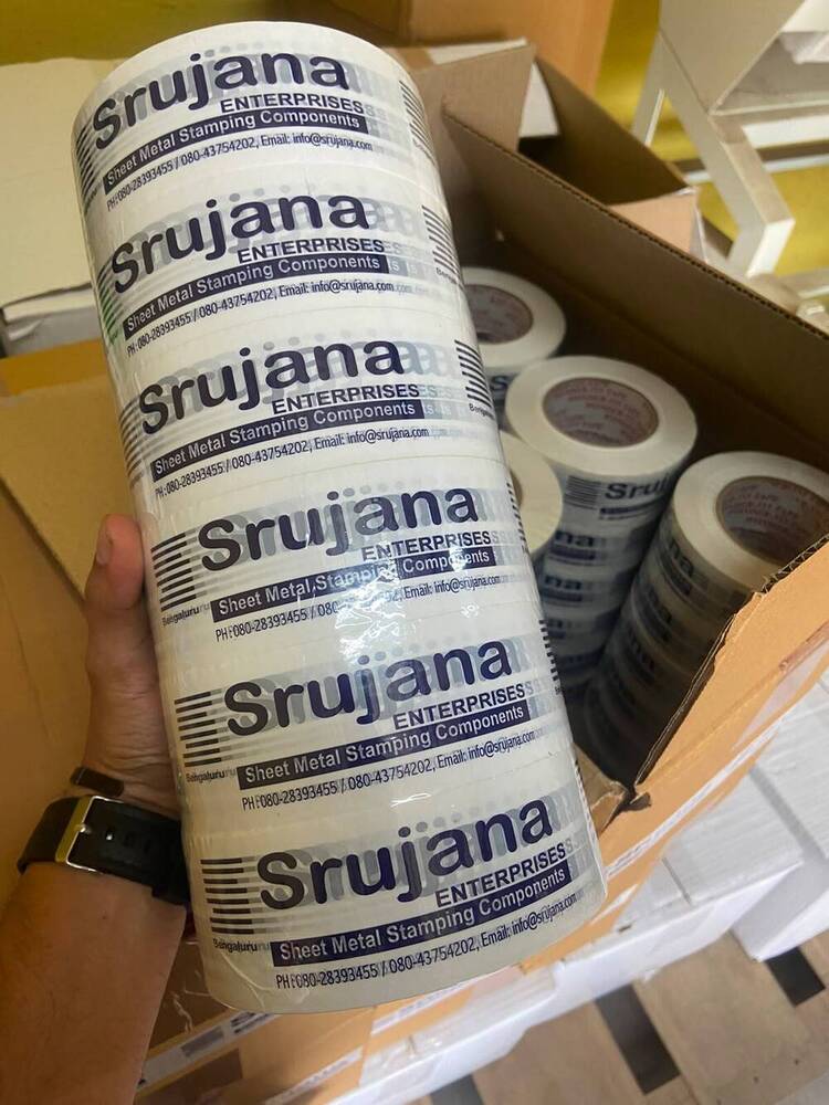 Printed Bopp Tape