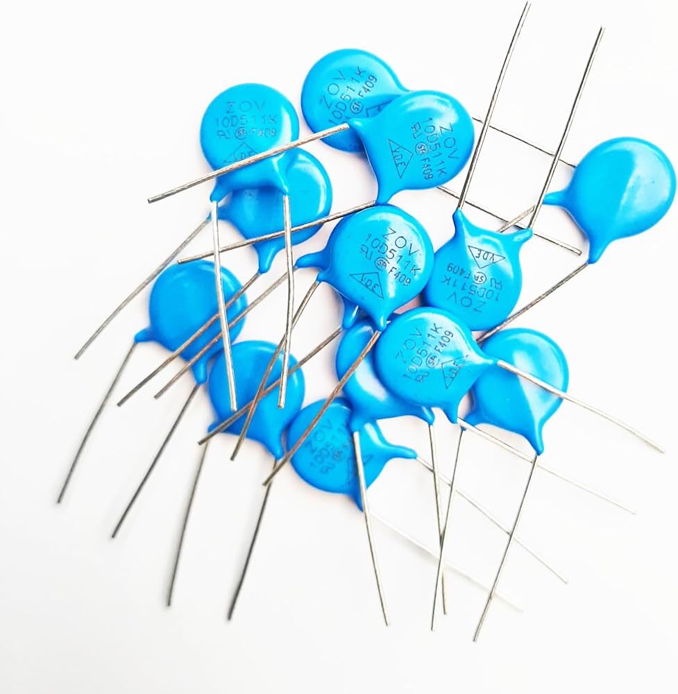 Mov Varistor - Blade Fuse | Low Voltage, Blue Color, Available In 5mm, 7mm, 14mm, 20mm Sizes, Warranty Included