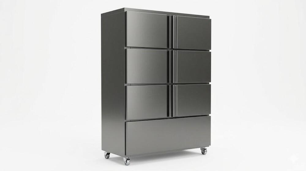 Six Door Vertical Refrigerator