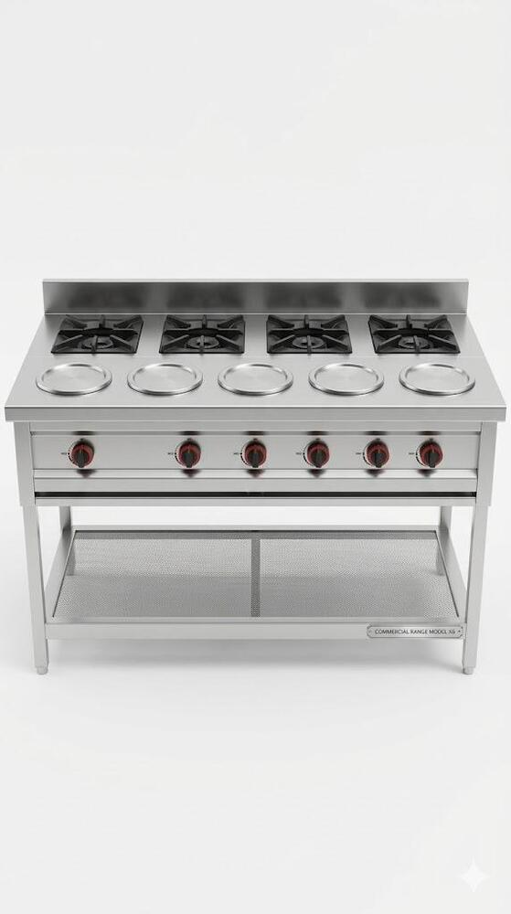 Gas Range With Gravy Container