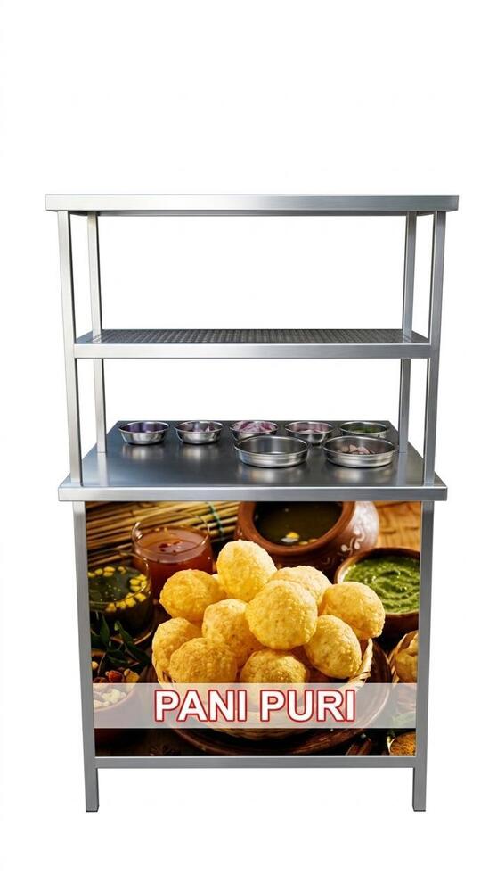 Pani Puri Display Counter