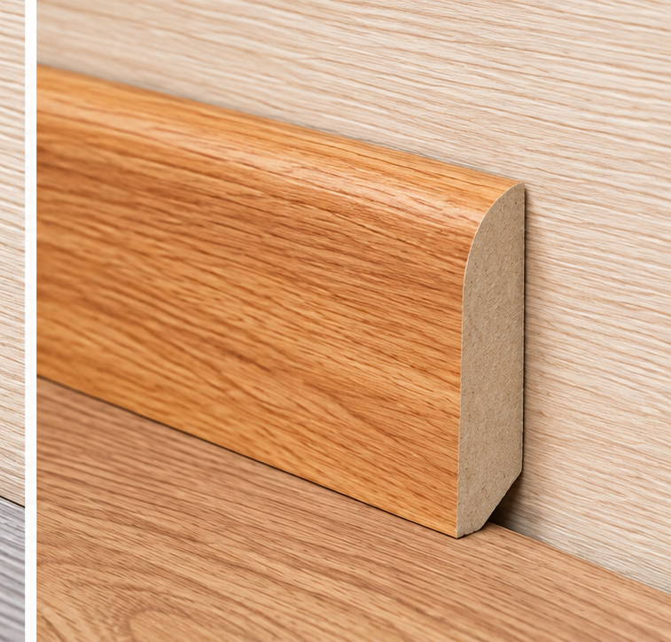 Floor Skirting - Color: Wood Grain